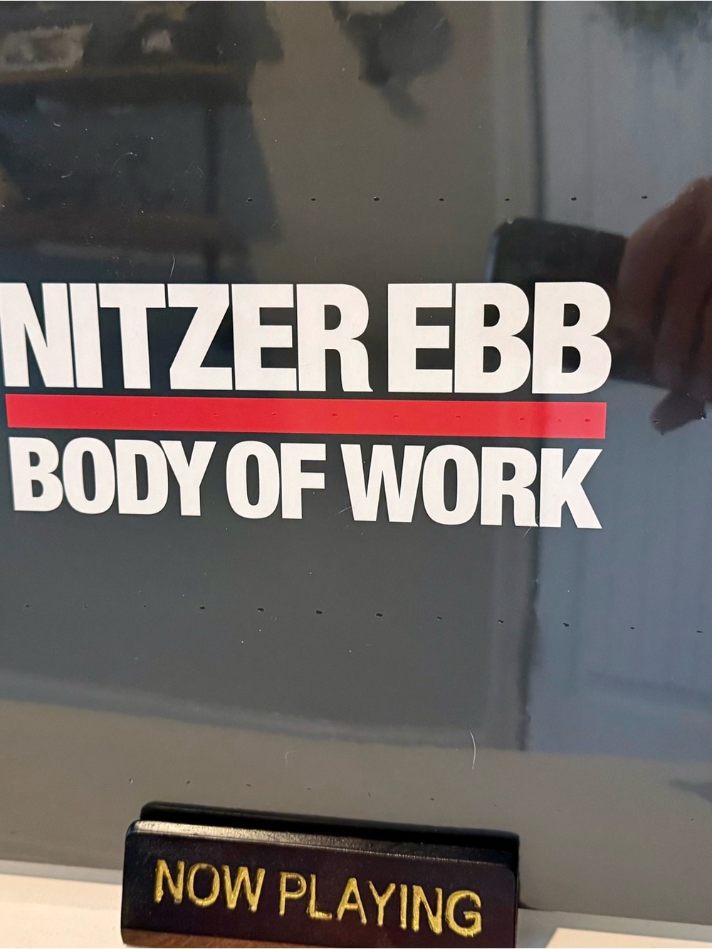 Nitzer Ebb Body of Work 4LP Vinyl Limited Edition Red White Sealed